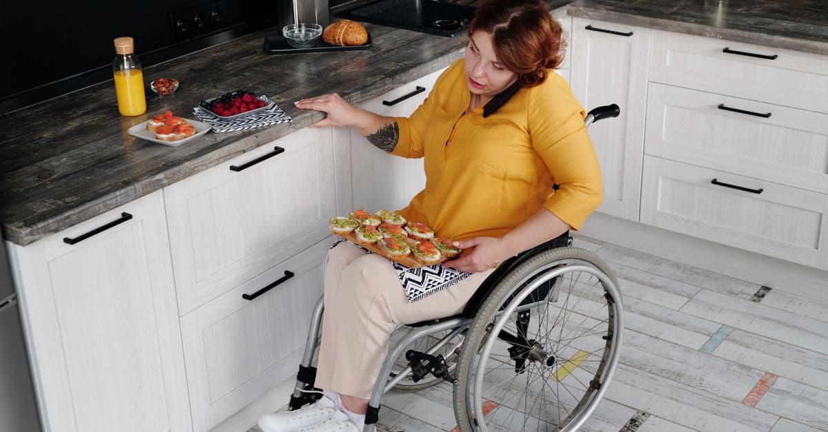A person with disability independently managing their supports